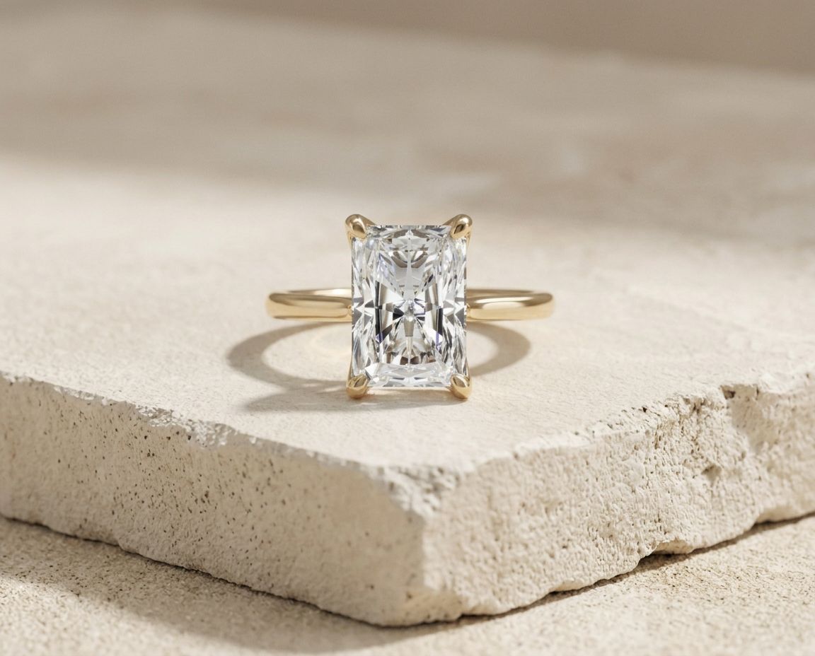 The Editor, Emerald cut by RW